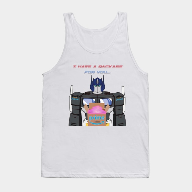 Prime Delivery Tank Top by retromegahero